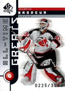 All-Time Greats Martin Brodeur