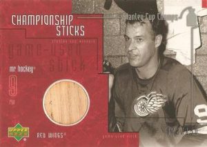 Championship Sticks Gordie Howe