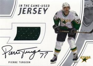 Game-Used Jersey Autograph Pierre Turgeon