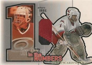 Game-Used Numbers Arturs Irbe