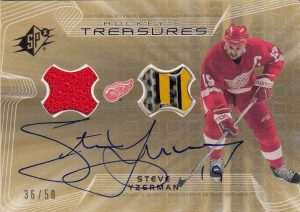Hockey's Treasures Autographs Steve Yzerman
