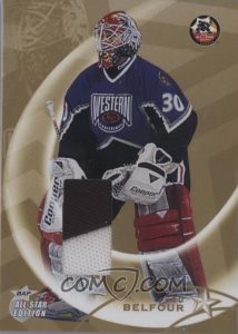 NHL All-Star Game-Used Jersey Gold Ed Belfour