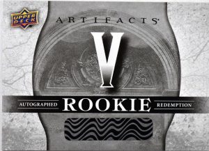 2017-18 UD Artifacts Rookie Auto Redemption