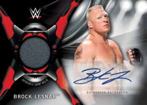 Autographed Shirt Relics Brock Lesnar
