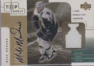 Game-Used Jersey Autographs Mike Modano