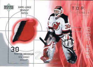Game-Used Patch Martin Brodeur