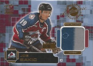 Jersey and Patch Front Jersey Joe Sakic