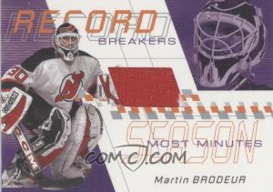 Record Breakers Martin Brodeur