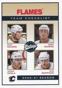 Team Checklists Calgary Flames