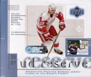 2000-01 UD Reserve 2000-01 UD Reserve