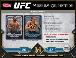 2017 Topps UFC Museum Collection
