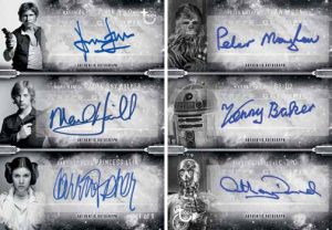 6 Way Auto Harrison Ford, Mark Hamill, Carrie Fischer, Peter Mayhew, Anthony Daniels, Kenny Baker