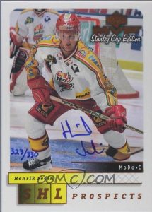 Buyback Autographs Henrik Sedin Buyback Autographs Henrik Sedin