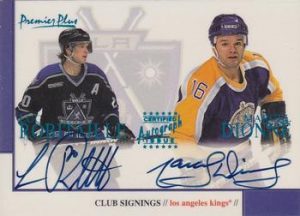 Club Signings Dual Luc Robitaille, Marcel Dionne