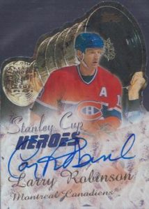 Stanley Cup Heroes Autographs Larry Robinson