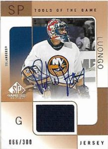 Tools of the Game Autographed Bronze Roberto Luongo