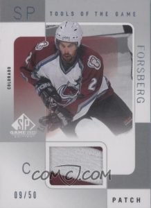 Tools of the Game Patch Peter Forsberg