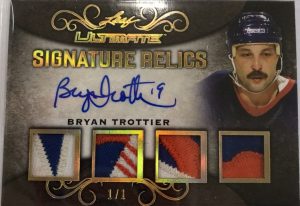 Ultimate Signature Relics Bryan Trottier
