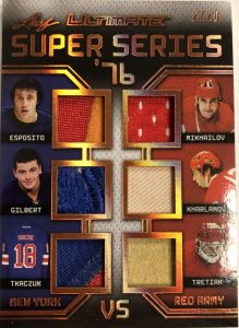 Ultimate Super Series '76 Phil Esposito, Rod Gilbert, Walt Tkachuk, Boris Mikhailov, Valeri Kharlamov, Vladislav Tretiak