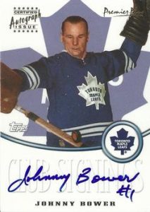 Club Signings Johnny Bower