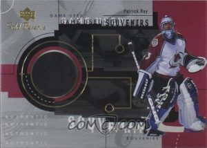 Game-Used Souvenirs Patrick Roy