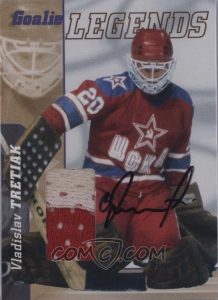 Goalie Legends Memorabilia Autographs Vladislav Tretiak