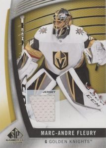 Base Gold Jersey Relic Marc-Andre Fleury