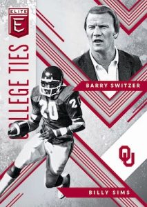 College Ties Barry Switzer, Billy Sims