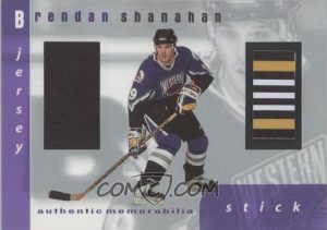 Game-Used Jersey and Stick Brendan Shanahan