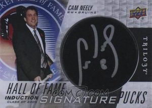 Hall of Fame Signature Pucks Cam Neely