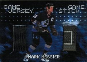 Jersey and Stick Mark Messier