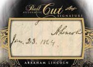 Pearl Cuts Abraham Lincoln