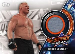 Summer Slam Mat Relics Brock Lesnar