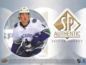 2017-18 SP Authentic Odds