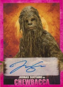 Autographs Chewbacca