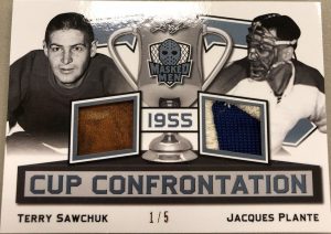 Cup Confrontation Terry Sawchuk, Jacques Plante