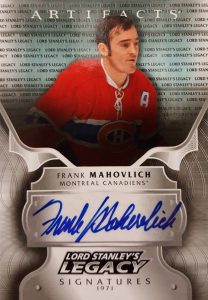 Lord Stanley's Legacy Autos Frank Mahovlich