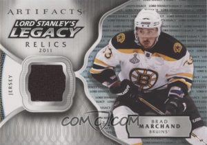 Lord Stanley's Legacy Relics Brad Marchand