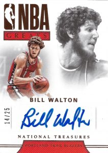 NBA Greats Signatures Bronze Bill Walton