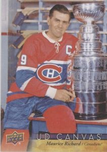 UD Canvas Retired Stars Maurice Richard