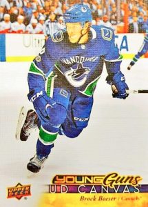 Young Guns Canvas Brock Boeser