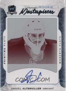 Auto Rookie Plates Magenta Trilogy Rare Daniel Altshuller
