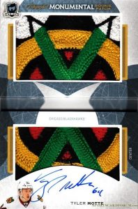 Autographed Monumental Patch Booklet Tyler Motte