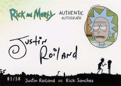 Autographs Justin Roiland
