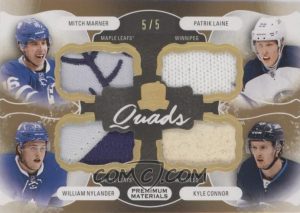 Cup Quads Gold Premium Mitch Marner, William Nylader, Patrik Laine, Kyle Connor