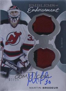Emblems of Endorsement Martin Brodeur