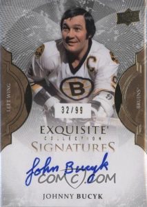 Exquisite Signatures Johnny Bucyk