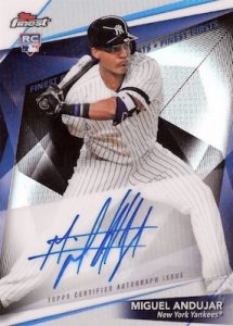 Finest Firsts Autographs Miguel Andujar
