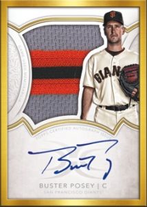 Framed Auto Patch Buster Posey