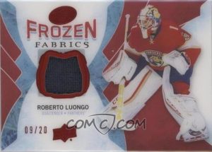 Frozen Fabrics Red Roberto Luongo